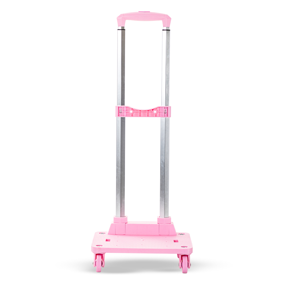 Eazy kids - 4 Wheel School Bag Trolley - Pink