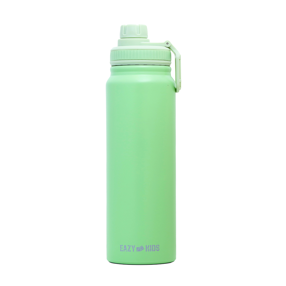 Eazy Kids - Insulated Stainless Steel Tracking Water Bottle - 800ml - Green