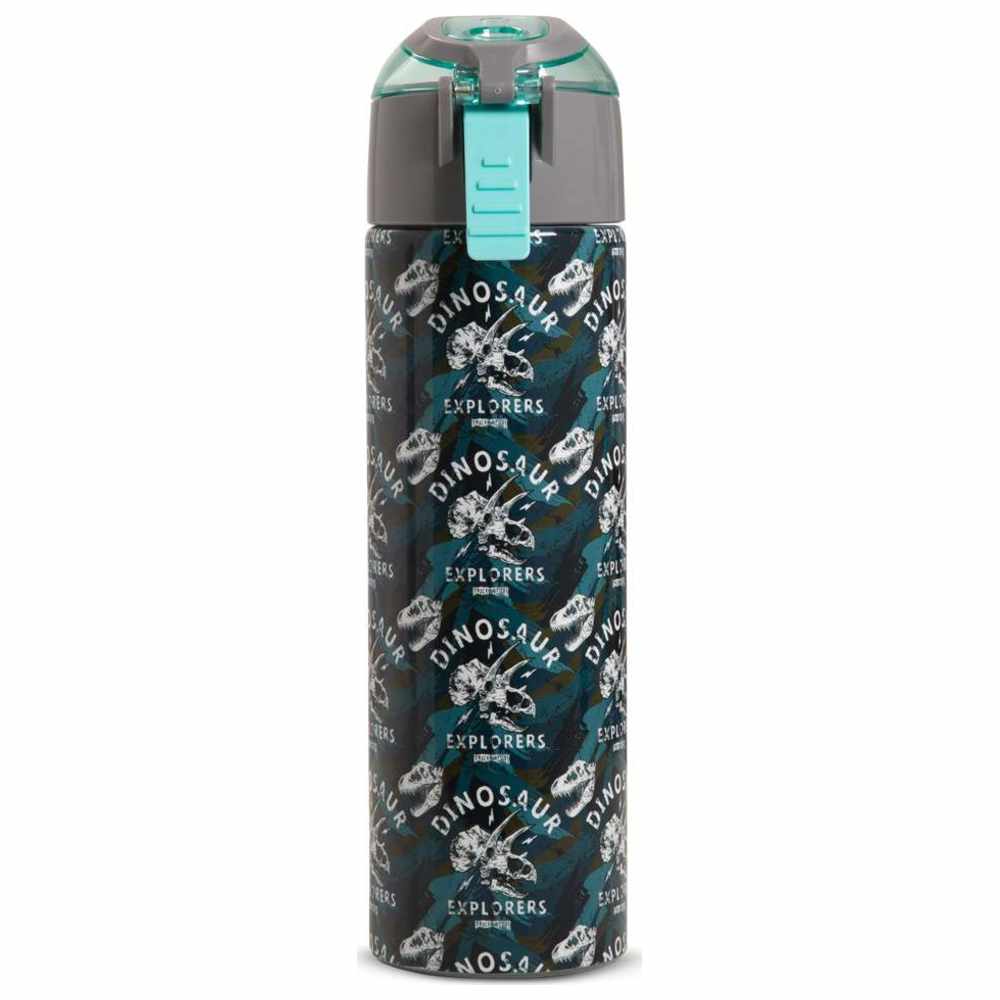 Eazy Kids - Personalized Insulated Water Bottle with Spray - Dinosaurs - 640ml