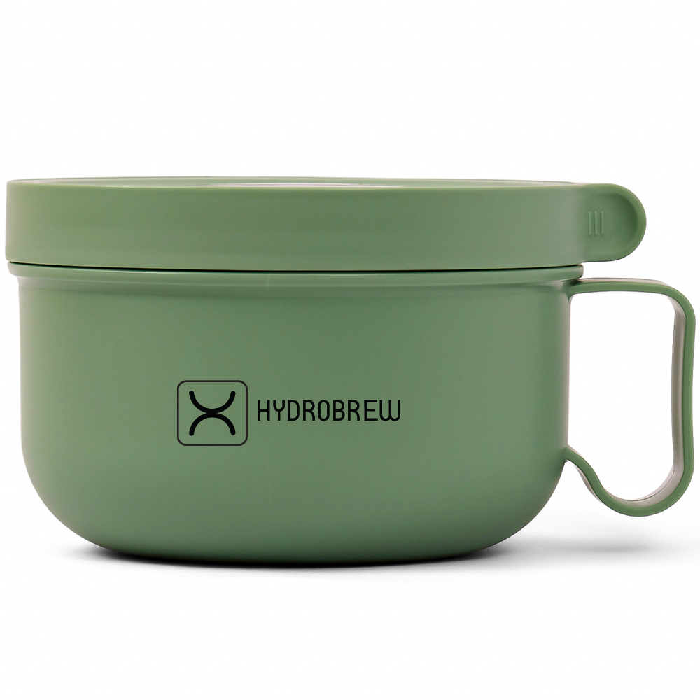 Hydrobrew - Lunch Box with Folding Spoon - Green