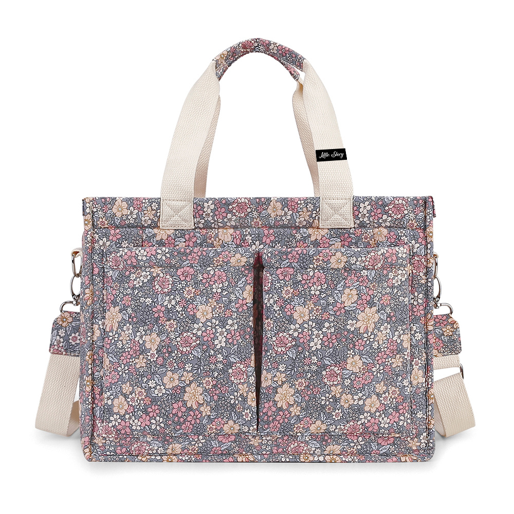 Little Story - Meadow Diaper Bag With Stroller Straps