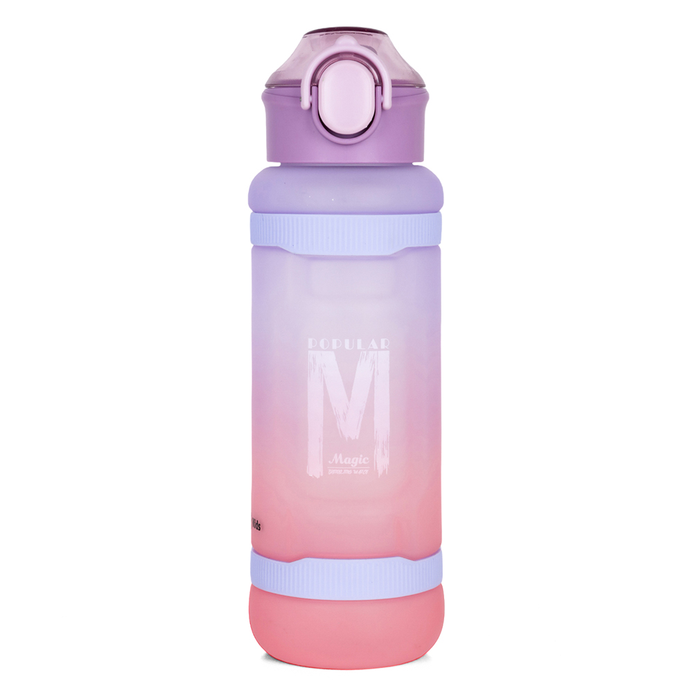 Nova Kids - Water Bottle 1000ml with Straw- Purple