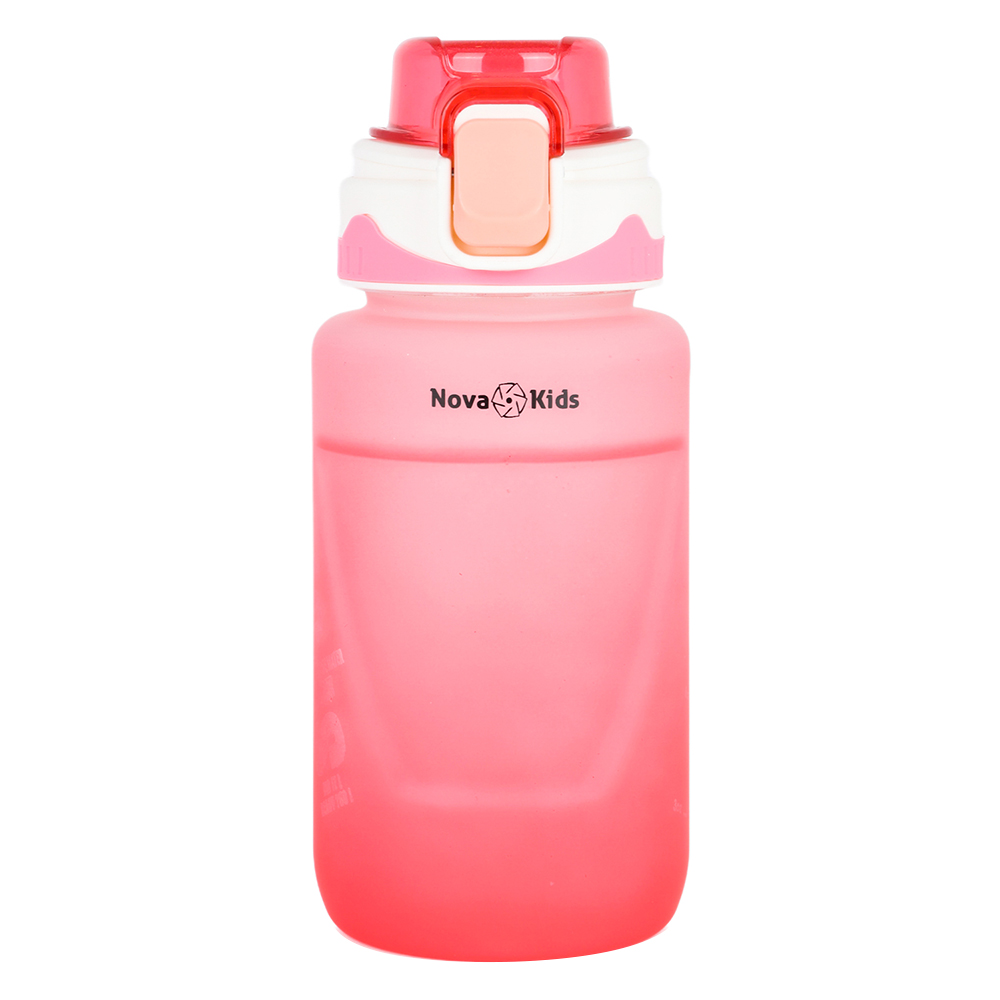 Nova Kids - Water Bottle 550ml with Straw - Pink