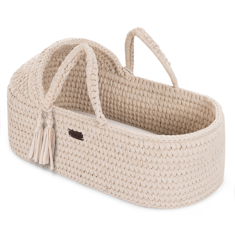 Teknum Rope Moses Basket - Multicolor