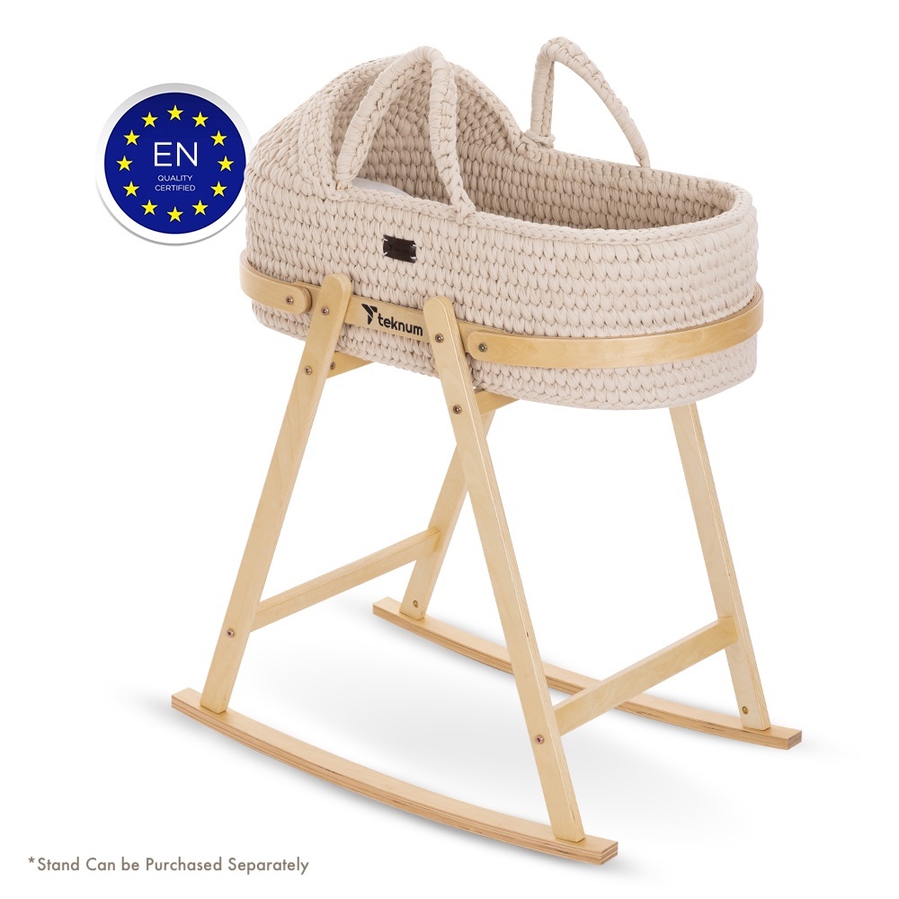 Teknum Rope Moses Basket - Multicolor