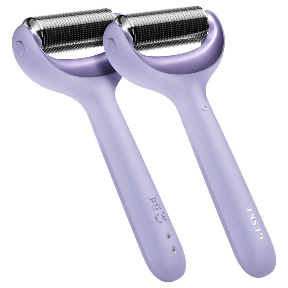 Geske - 9-in-1 Electric MicroNeedle Face & Body Roller - Purple
