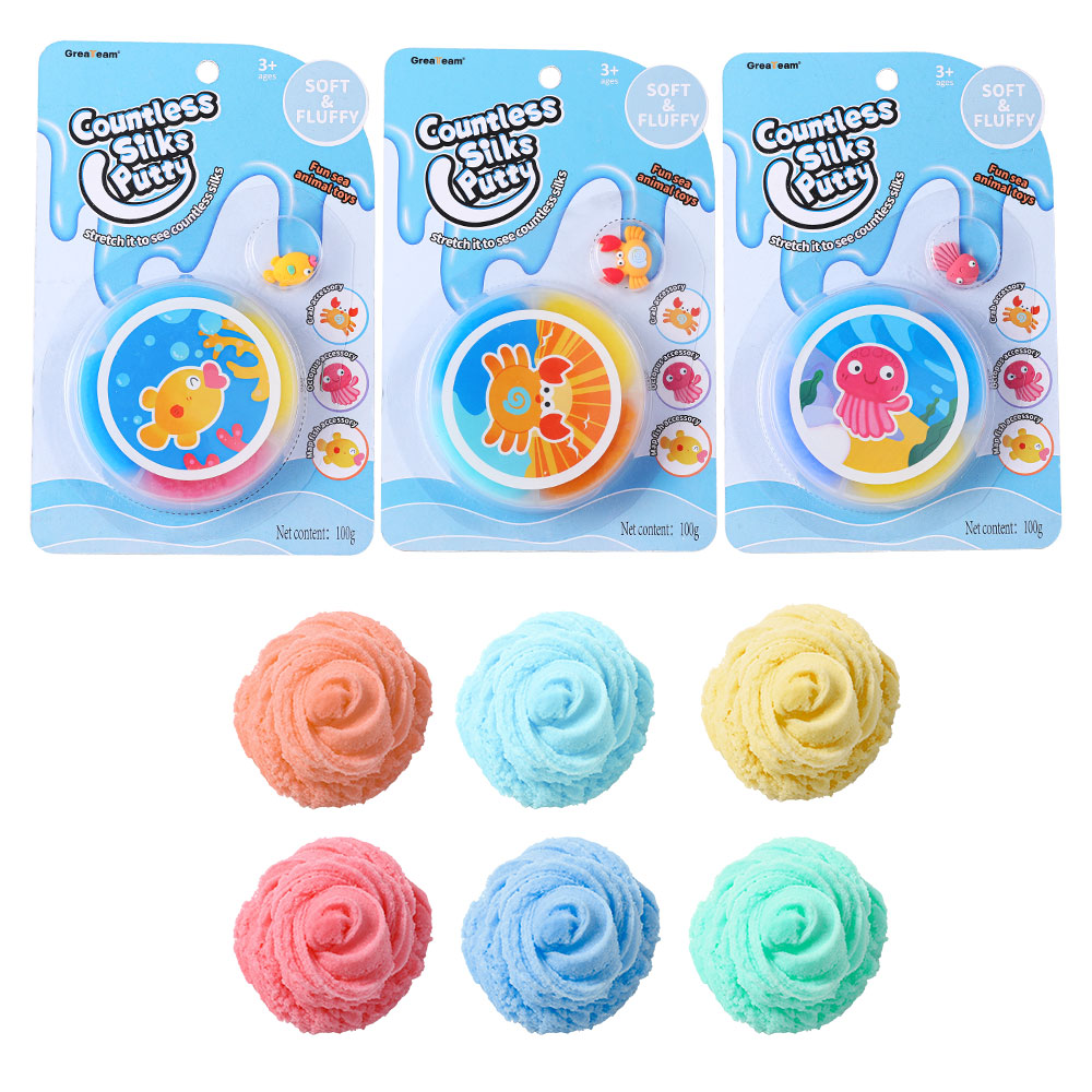 Greateam - Countless Silks Putty 88g 3pc-Set - Multicolor
