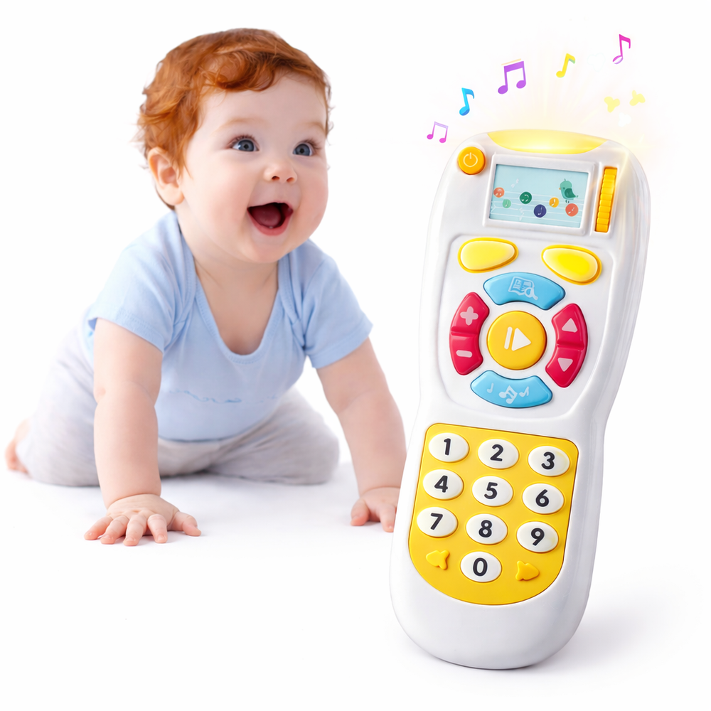 Oobidoo - Interactive Baby Remote Control Toy With Music And Light