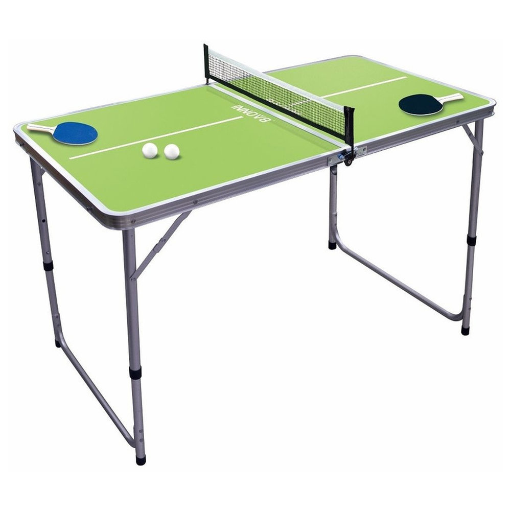 Hostfull - Table Tennis Table With Balls And Paddles Play Set - 5pcs
