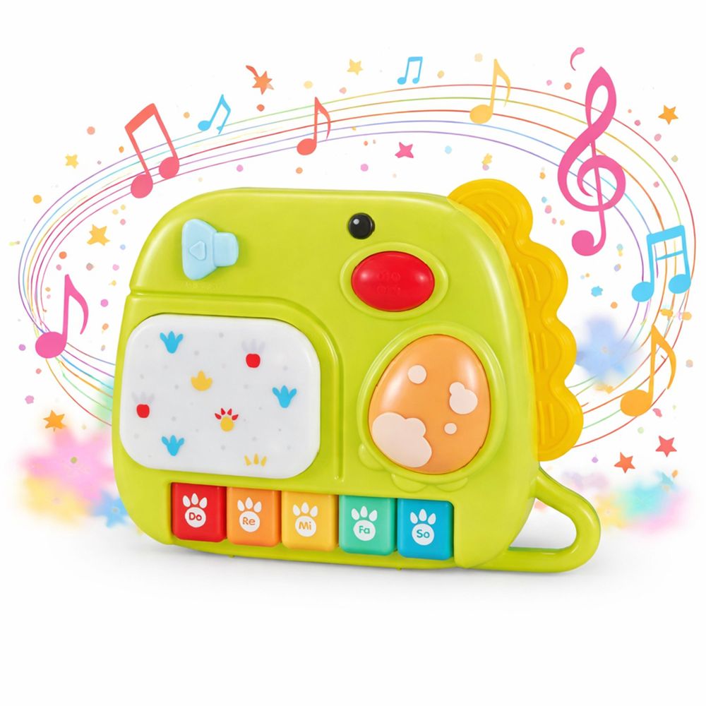 oobidoo - Interactive Green Dinosaur Piano