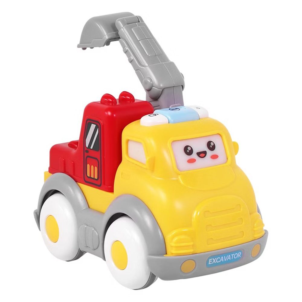 oobidoo - Friction Powered Excavator Toy Truck For Kids