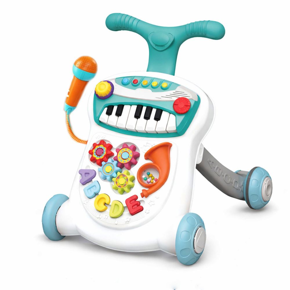 oobidoo - 2 In 1 Piano Board Baby Walker Push Toy