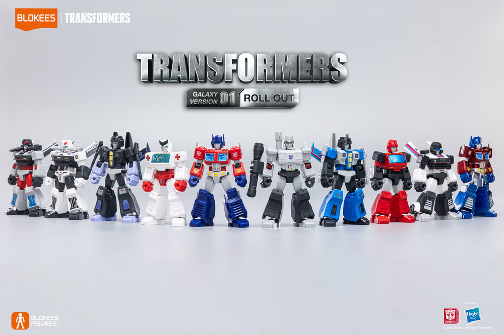 Blokees - Transformers Galaxy Defender Version 01 Action Figure- Random Character - 1pc