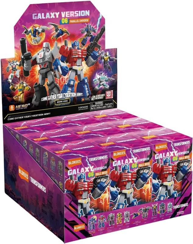 Blokees - Transformers Galaxy Defender Parallel Universe Model Kit- Random Character - 1pc