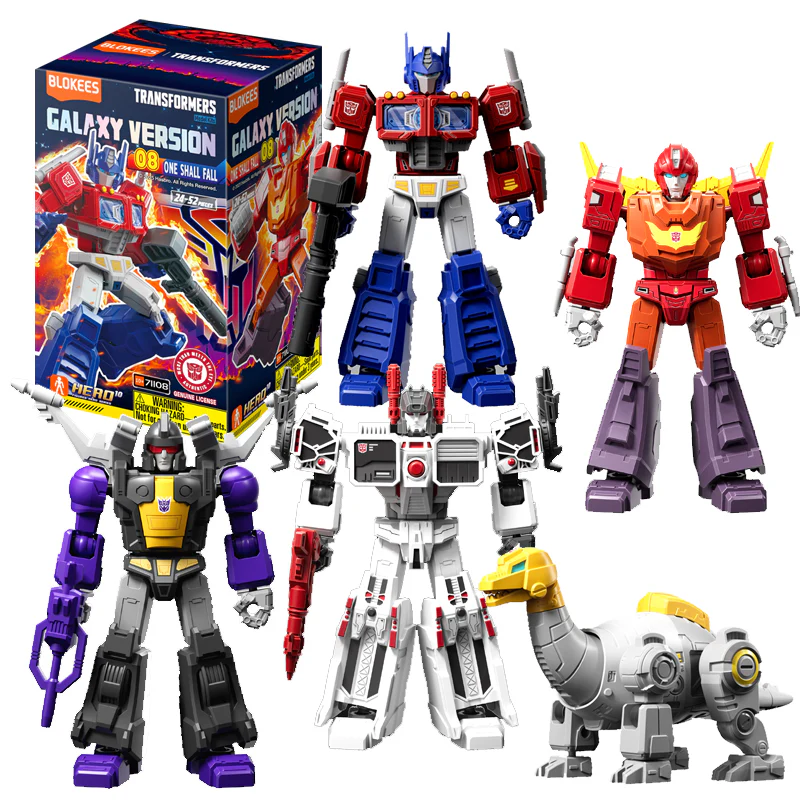 Blokees - Transformers Galaxy Version One Shall Fall Model Kit- Random Character - 1pc