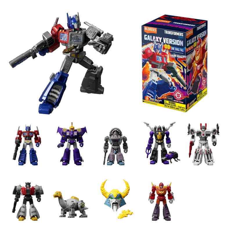 Blokees - Transformers Galaxy Version One Shall Fall Model Kit- Random Character - 1pc