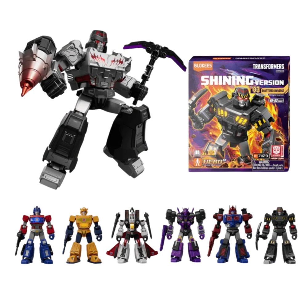 Blokees - Transformers Shining Version 03 Model Building Kit- Random Character - 1pc