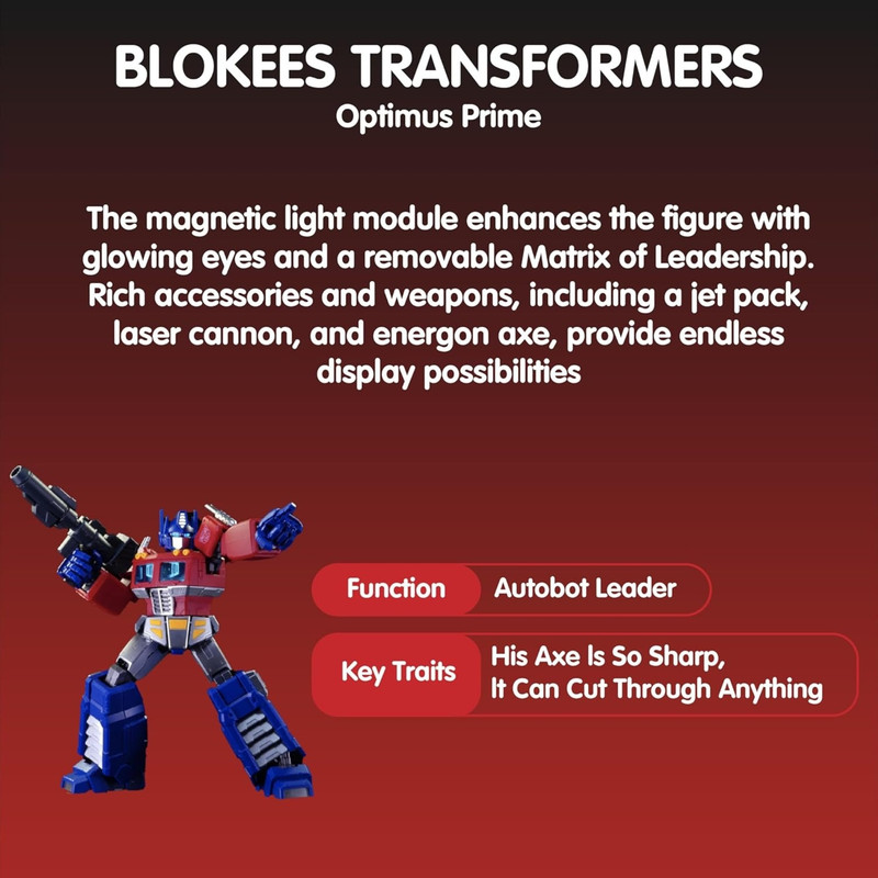 Blokees - Transformers Action Edition G1 Optimus Prime Model Kit