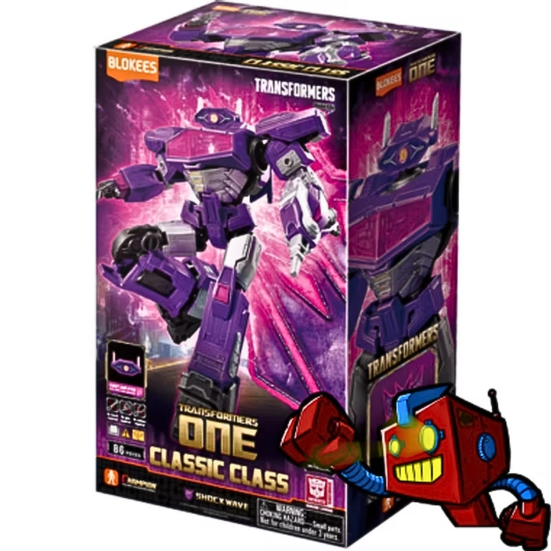 Blokees - Transformers One Shockwave Classic Class Action Figure