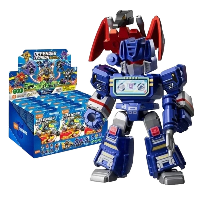 Blokees - Transformers Defender Version 03 Hero Heavy Metal War Model Kit- Random Character - 1pc