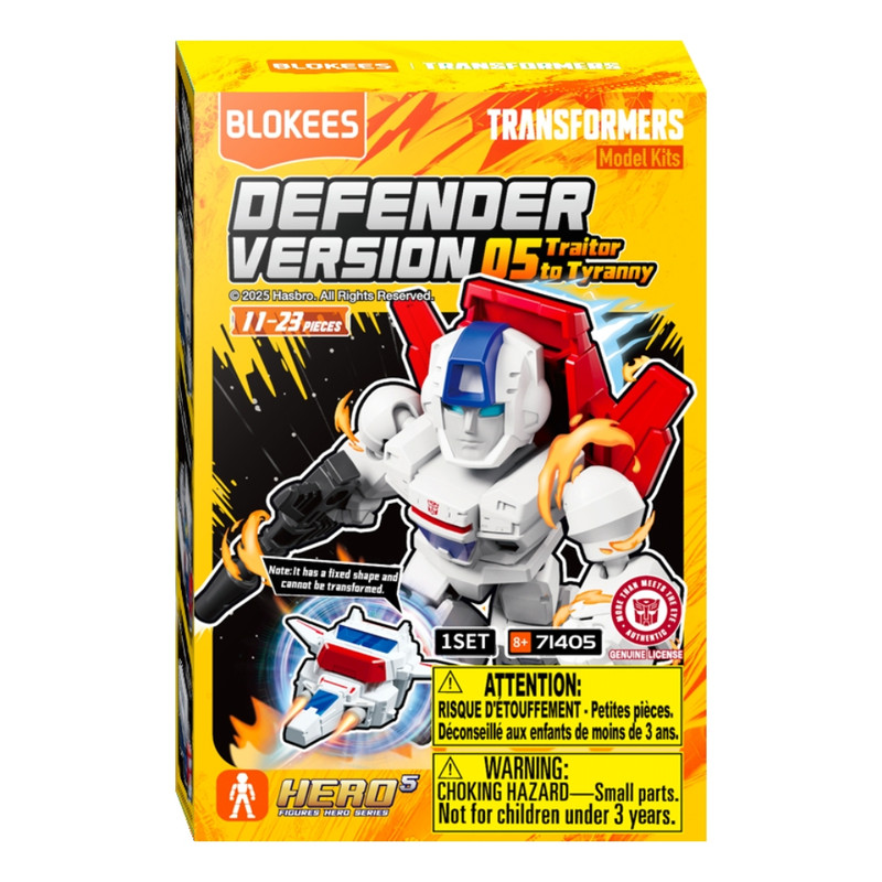 Blokees - Transformers Traitor To Tyranny Model Kit- Random Character - 1pc