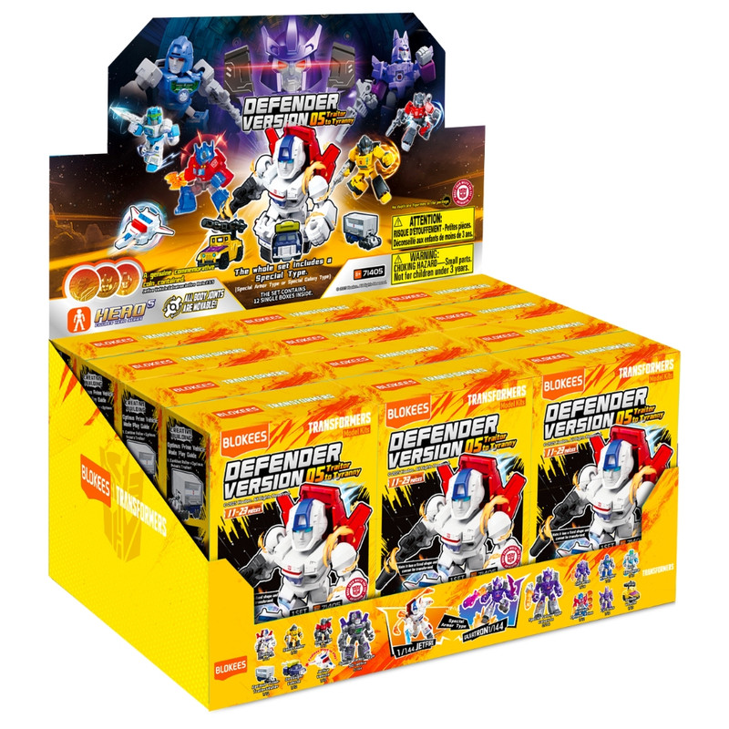 Blokees - Transformers Traitor To Tyranny Model Kit- Random Character - 1pc