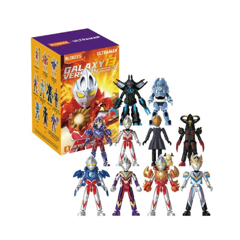 Blokees - Ultraman Galaxy Defender Building Kit - Style May Vary - 1 Pc