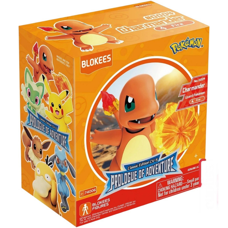 Blokees - Pokemon Charmander Model Kit
