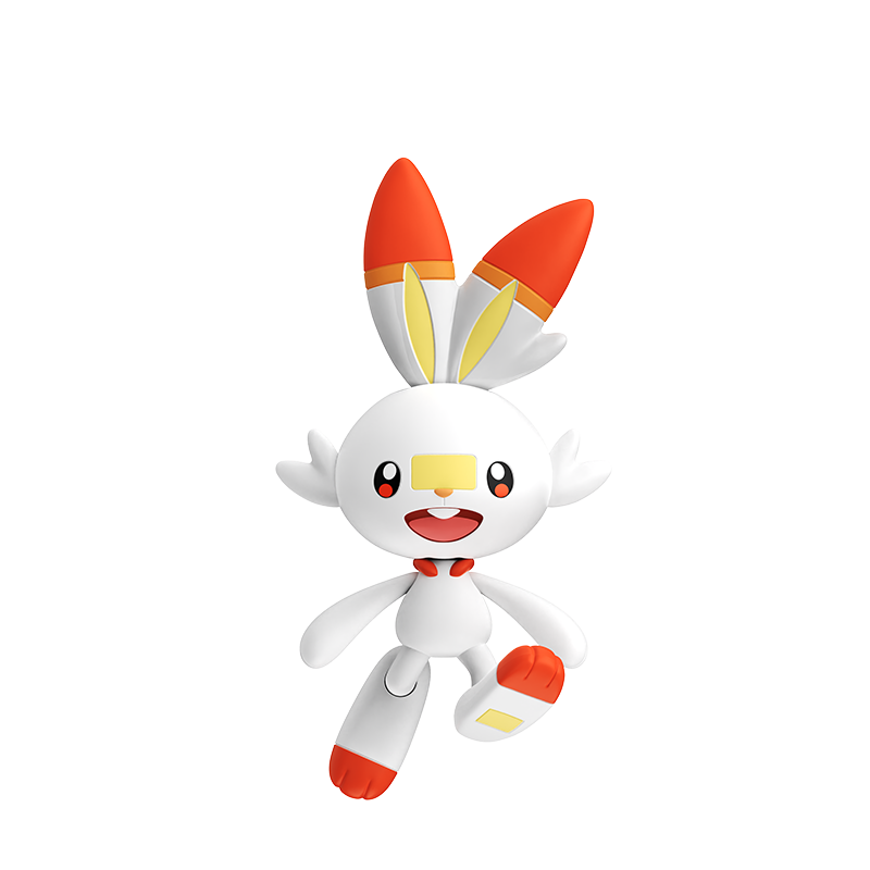Blokees - Pokemon Classic Version CV-S Scorbunny 74011 Model Kit