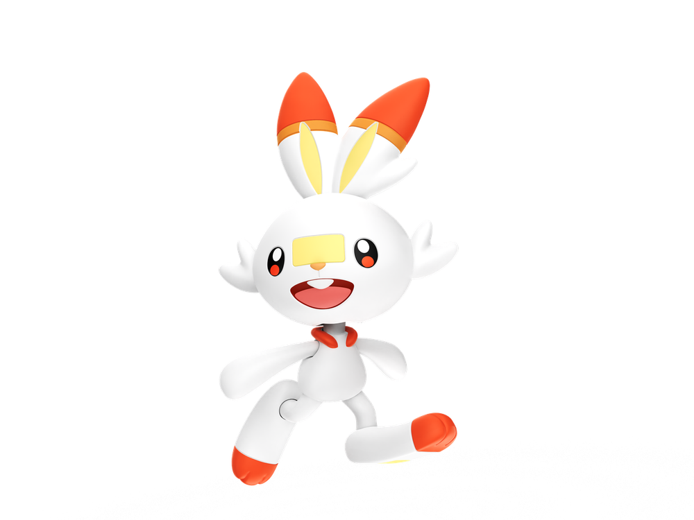 Blokees - Pokemon Classic Version CV-S Scorbunny 74011 Model Kit