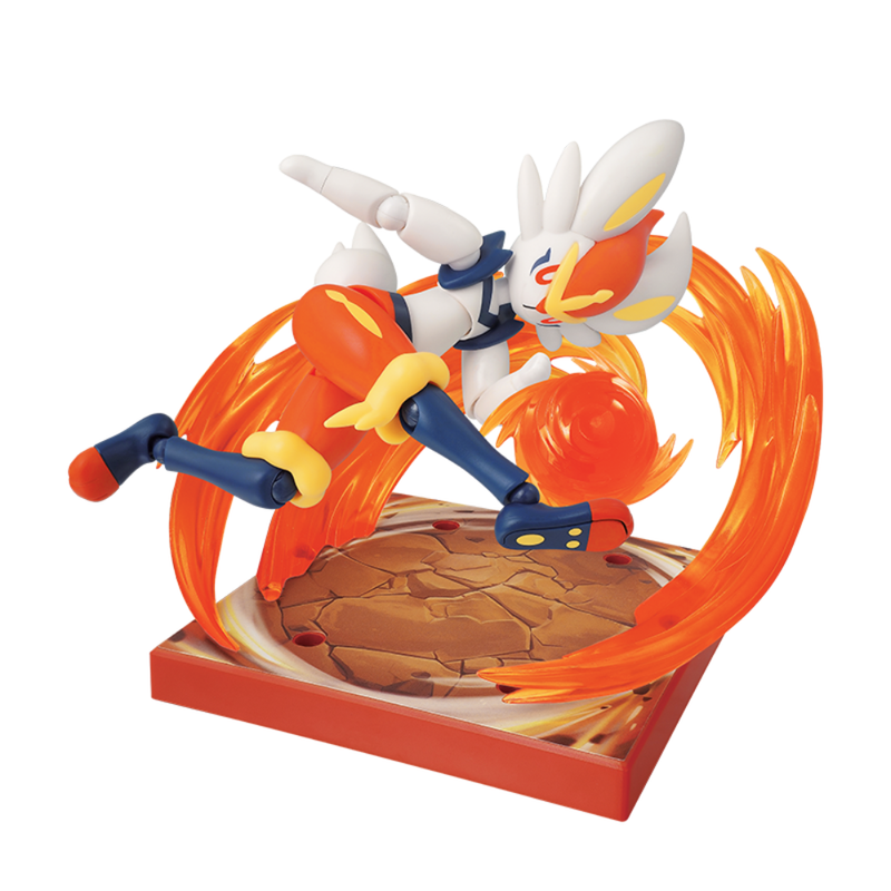 Blokees - Pokemon Cinderace Classic Version L Model Kit