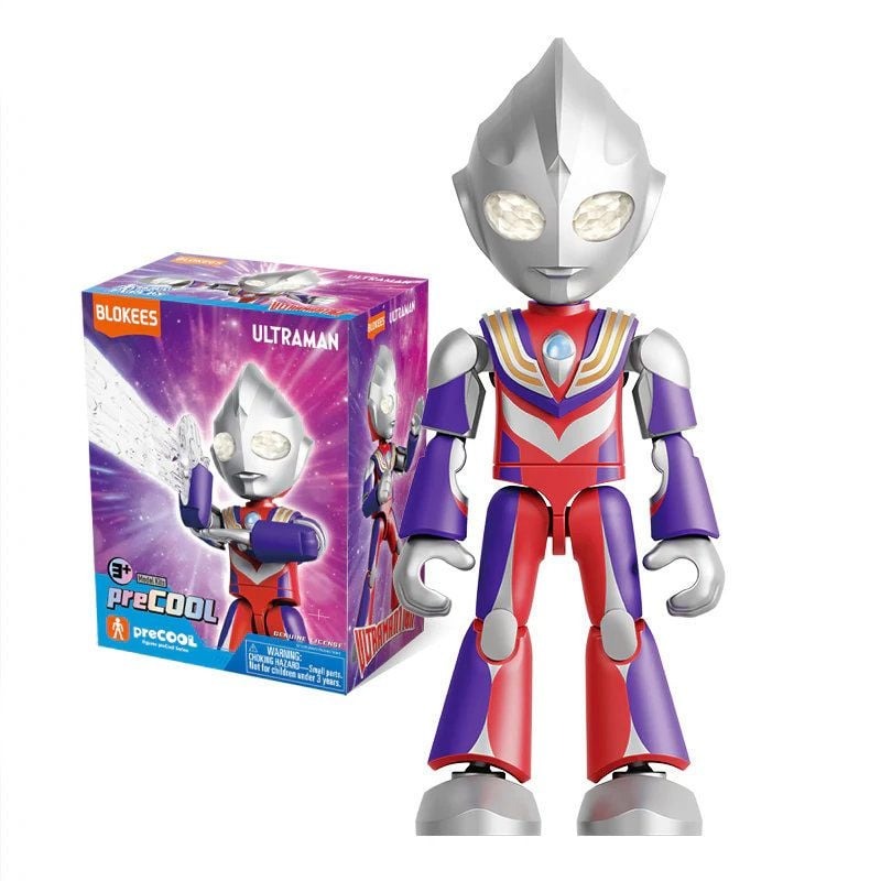 Blokees - Precool Ultraman Tiga Multi Type Model Kit Action Figure