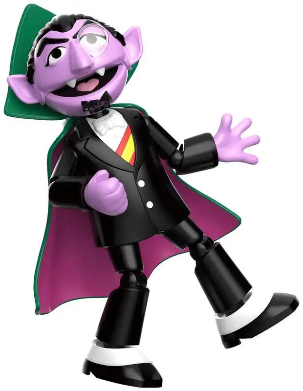Blokees - Sesame Street Count Von Count Model Kit
