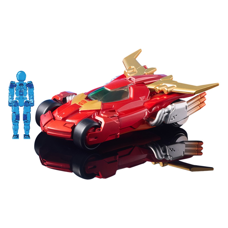 Blokees - Transformers Auto Prime Truck Toy With Mini Poseable Figure - Style May Vary - 1 Pc