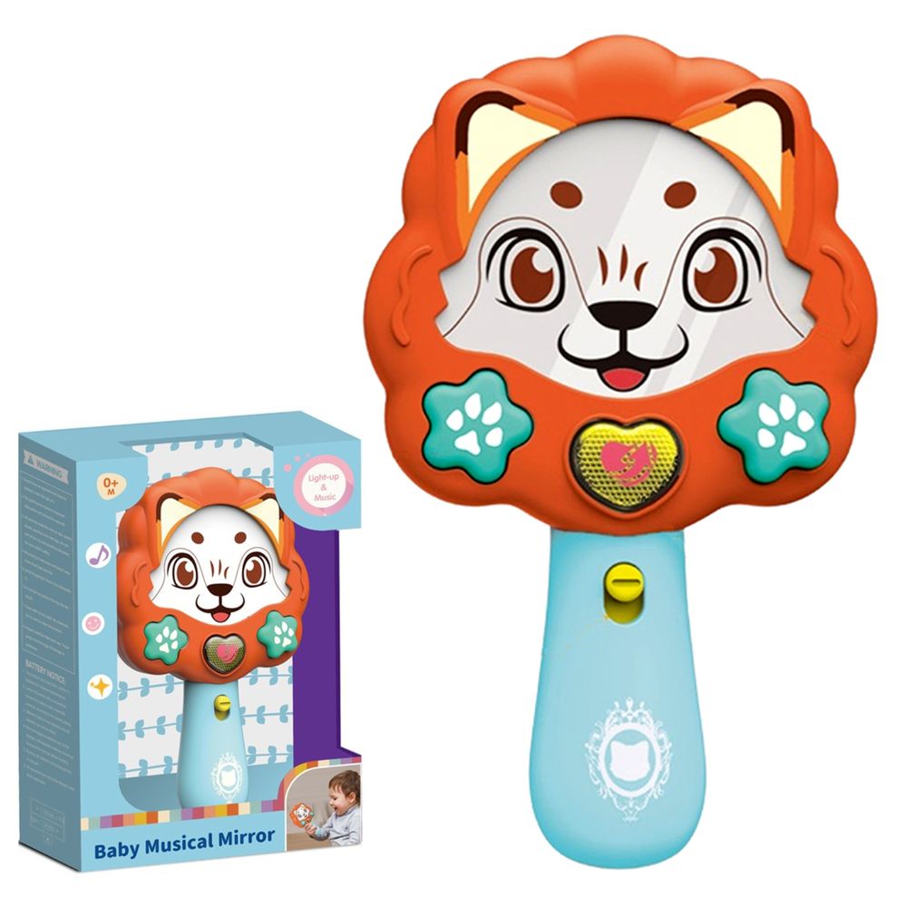oobidoo - Baby Musical Mirror Cat Toy