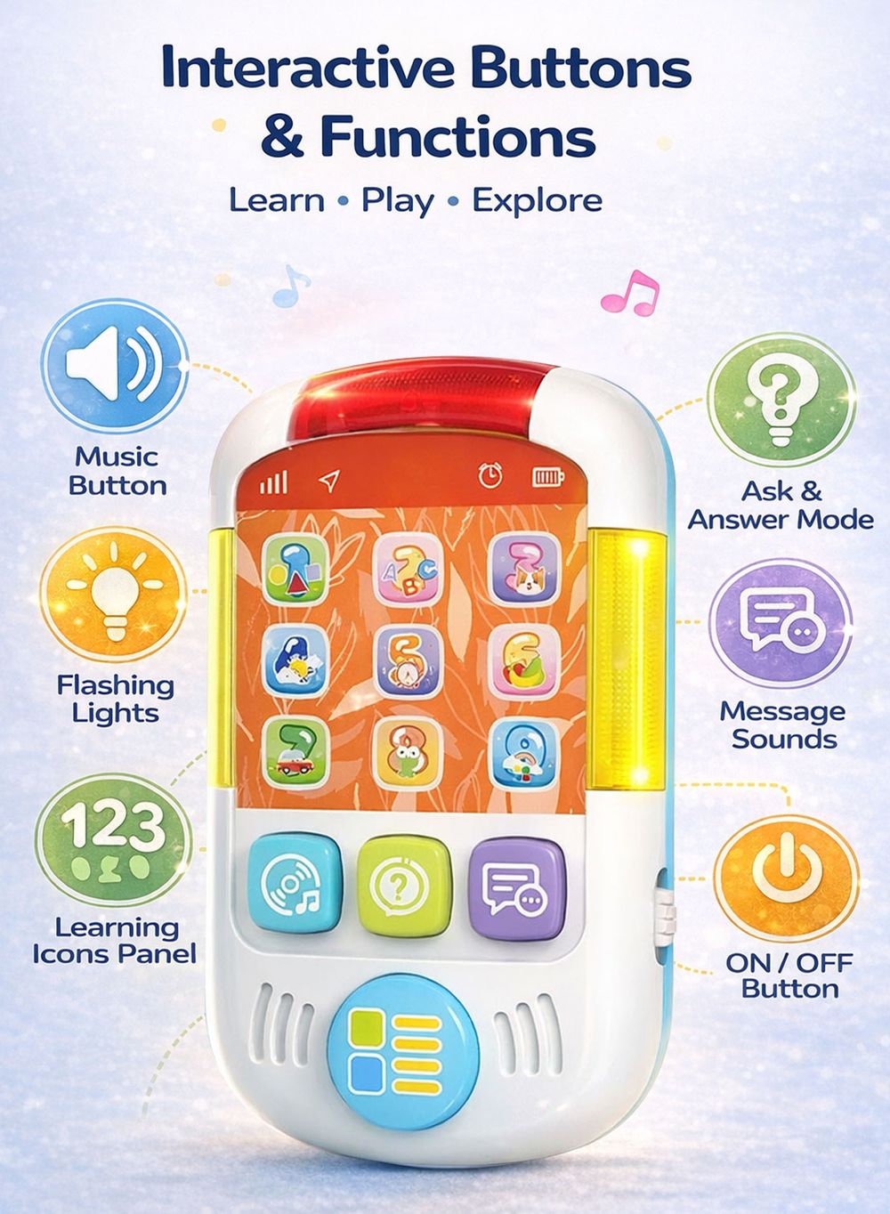 oobidoo - Baby Mini Mobile Phone Toy