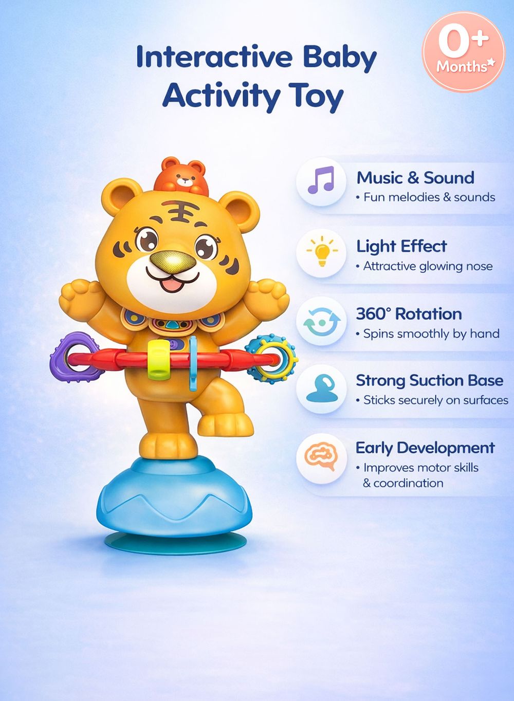 oobidoo - Baby Rotating Musical Toy