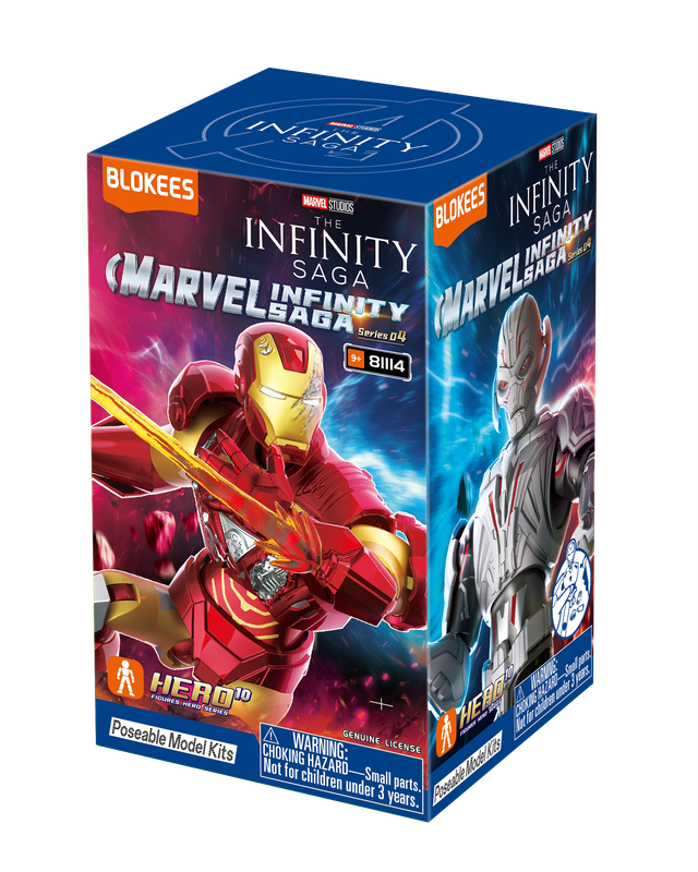 Blokees - Marvel Infinity Saga Galaxy Version 04 Model Kit- Random Character - 1pc