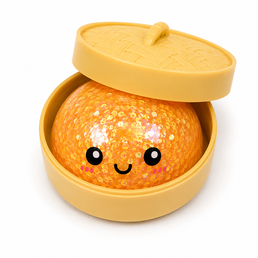 Squishy - Malt Candy Glow-In-The-Dark Bun - Color May Vary
