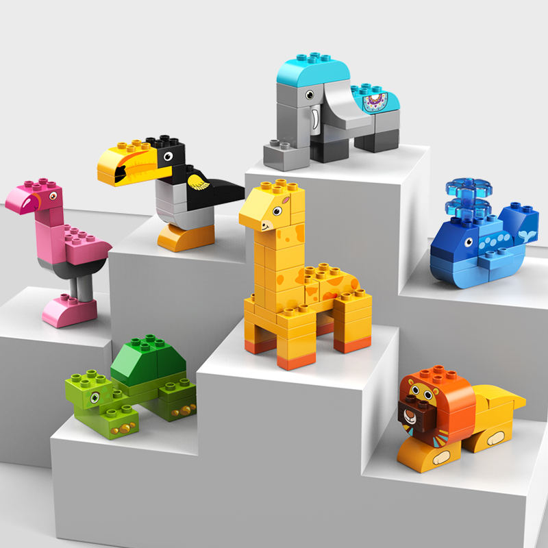 Feelo - Forest Animals Building Blocks Set - 102 Pcs
