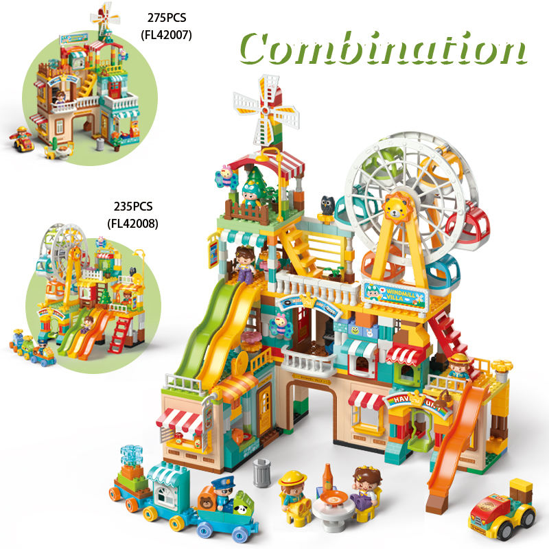 Feelo - Ferris Wheel Park Building Blocks Set - 235 Pcs