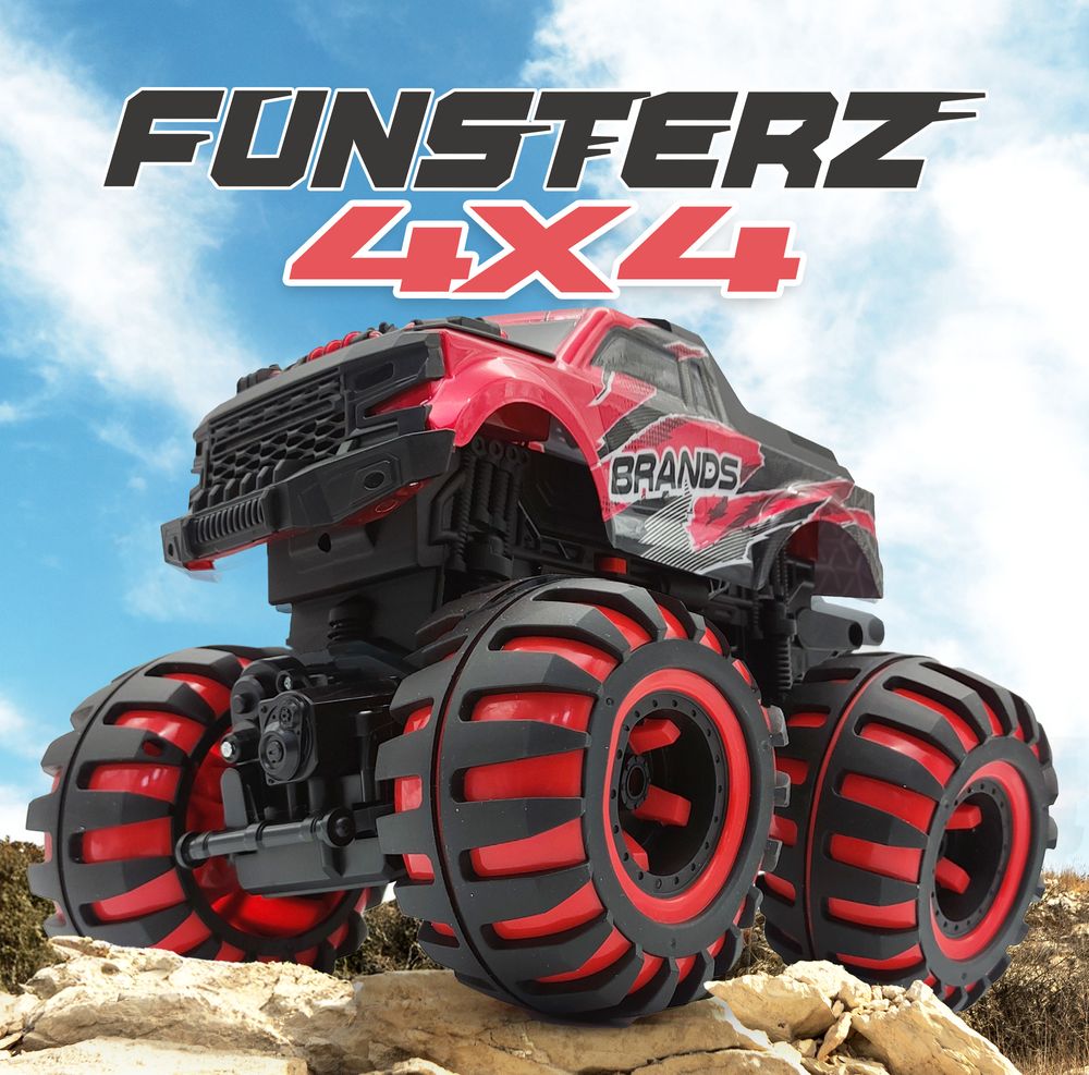 Funsterz - Neon Series Rc Car - Red