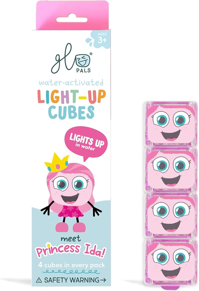 Glo Pals - Princess IDA Light-Up Cubes - 4 Pc Set