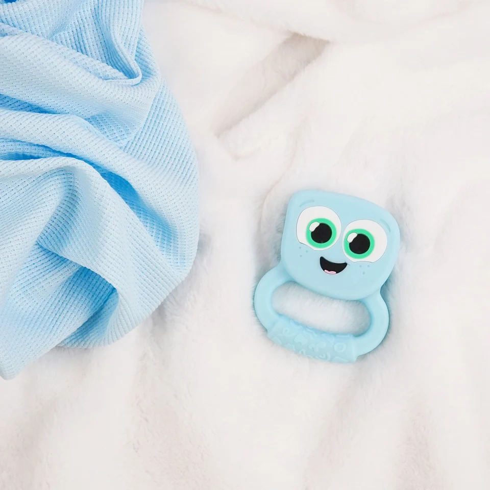 Glo Pals - Lumi Light-Up Baby Rattle - Blue