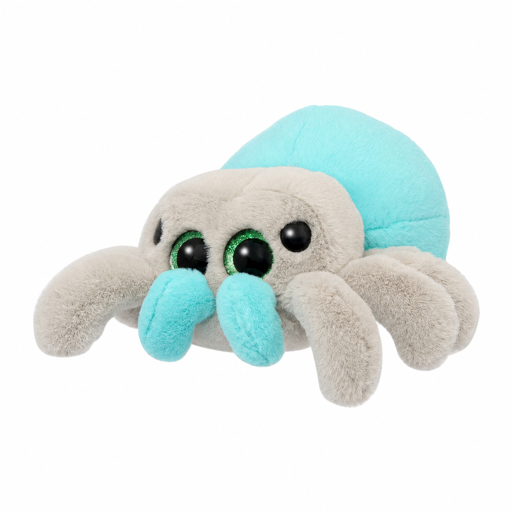 Wild Planet - Orbys Jumping Spider Plush Toy - 4-inch
