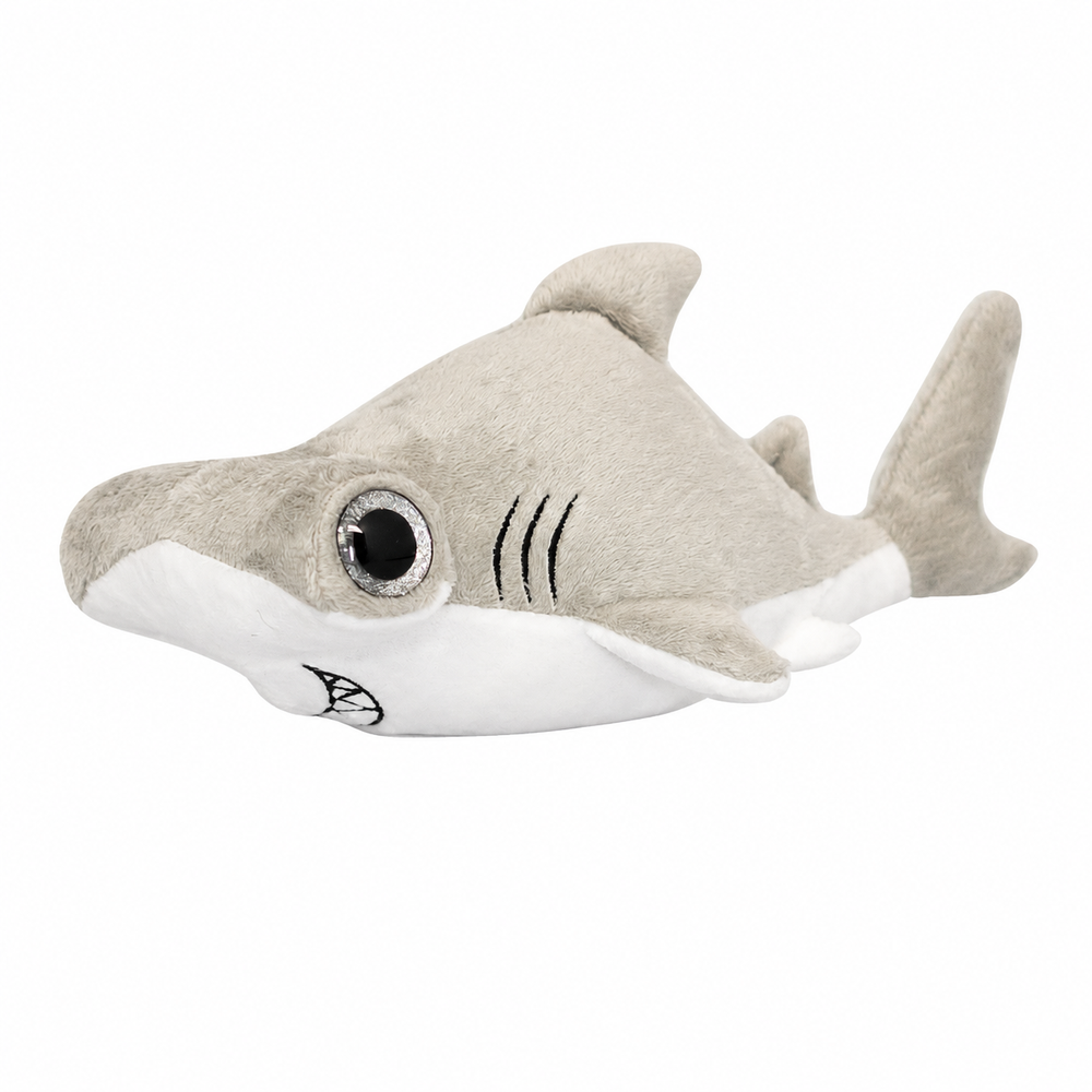 Wild Planet - Orbys Hammerhead Shark Plush Toy - 4-inch