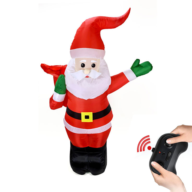 Funsterz - Inflatable Santa Claus Electric RC Car Toy - Red