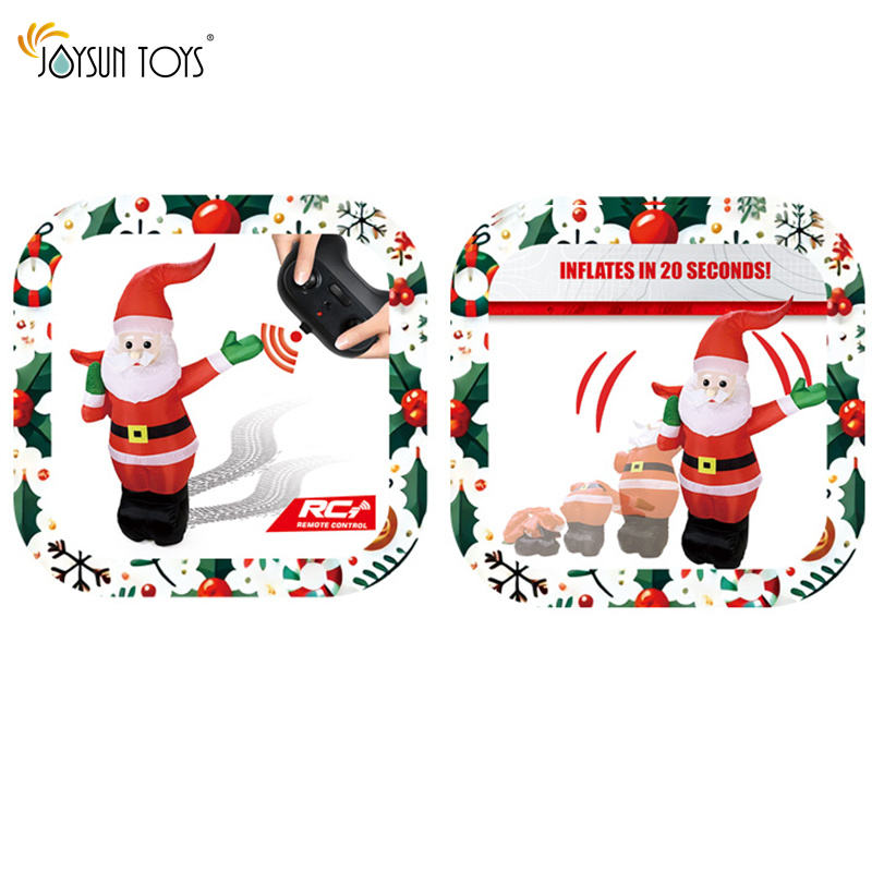 Funsterz - Inflatable Santa Claus Electric RC Car Toy - Red