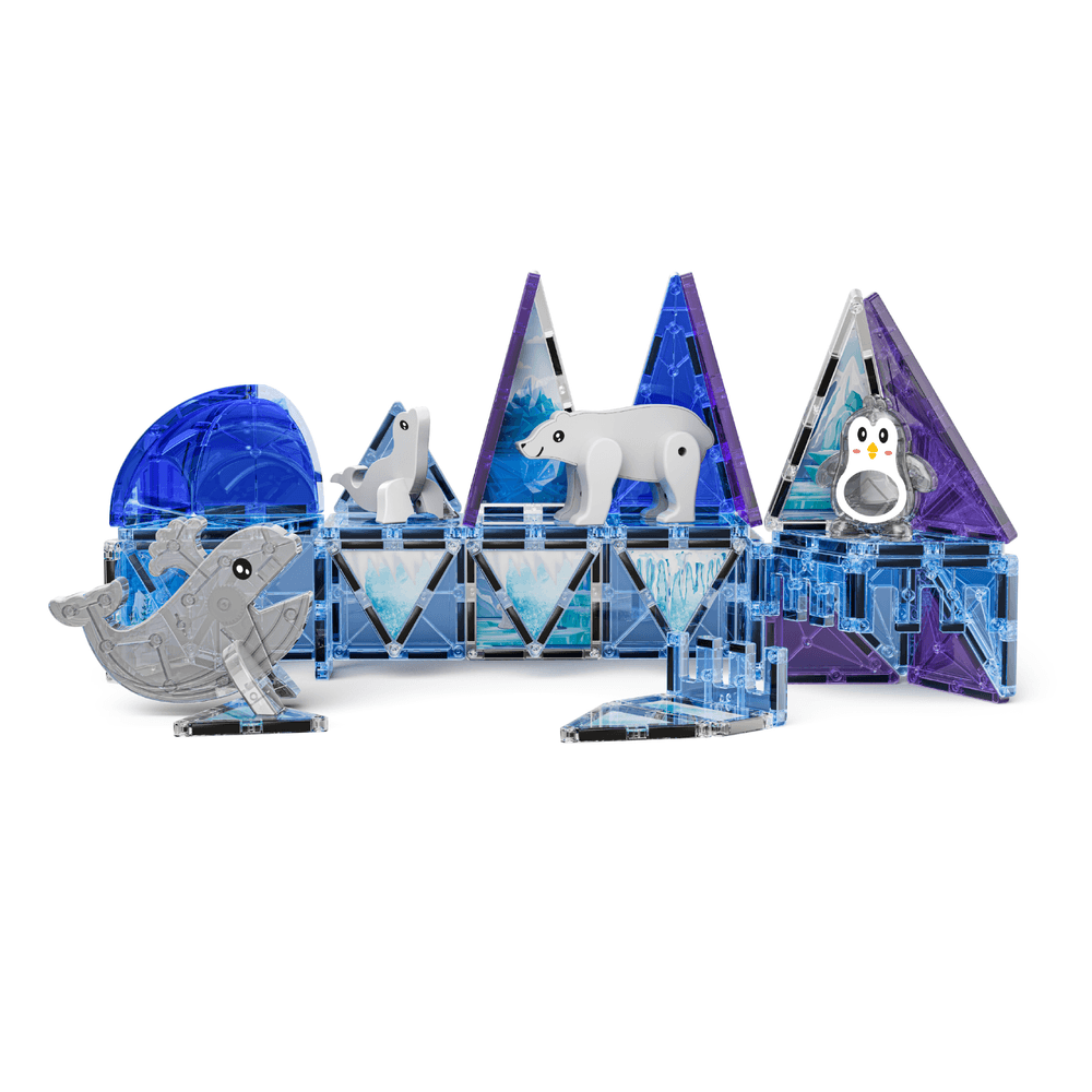 Magnetic Fields - Ocean Magnetic Tiles Set - 42 Pcs
