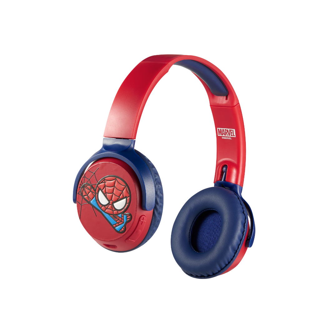 Volkano - Spider-Man Soft Touch Light With Bluetooth Headphone Combo